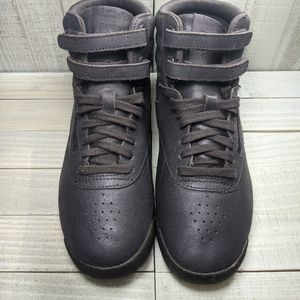 Reebok Freestyle Hi Top x Face Stockholm Purple 7